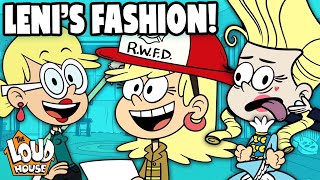 Leni Louds Best Fashion Looks 🌟  The Loud House [upl. by Alidis]