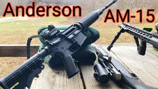 Anderson AM15 AR15 556 Rifle Review amp Shoot [upl. by Lemert766]