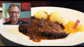 How to make Sauerbraten  German Beef roast  German Recipes  klaskitchencom  simple recipes [upl. by Yerok]