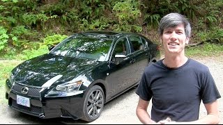 2014 Lexus GS350 F Sport  Review amp Test Drive [upl. by Meakem966]