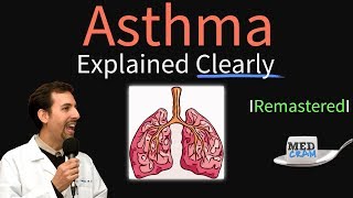 Asthma Explained Clearly Remastered  Pathophysiology Diagnosis Triggers [upl. by Inahc356]