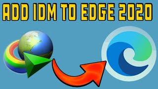 How to Add IDM extension to Microsoft Edge NEW version 2022 [upl. by Abramo]