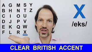 How To Pronounce The English Alphabet BRITISH PRONUNCIATION [upl. by Nikral814]