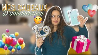 MES CADEAUX DANNIVERSAIRE  🎁 [upl. by Delaney]