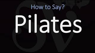 How to Pronounce Pilates CORRECTLY [upl. by Llenrac]