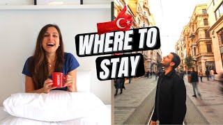 ISTANBUL Hotels vs Airbnb  WHERE to STAY in Istanbul TURKEY  BEST areas to live in ISTANBUL [upl. by Esiahc917]