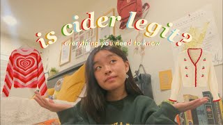 is cider clothing worth it my experience  alternative CHEAPER places to shop [upl. by Amias]