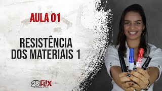 AULA 01 Resistência dos Materiais 1 [upl. by Enahpets]