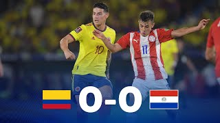 Eliminatorias  Colombia 00 Paraguay  Fecha 14 [upl. by Thilde]