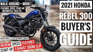 Honda Rebel 300 Review of Specs Changes Explained Features  CMX300 Cruiser Motorcycle Guide [upl. by Fricke194]