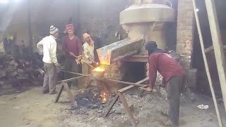 CI CASTING IN Cupola furnace PART1 mob 919217848770 [upl. by Eetnahc108]