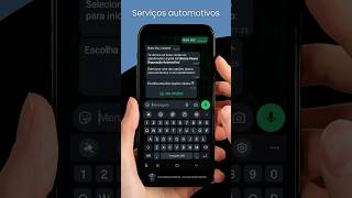 Serviços Automotivos  Exemplo de automação WhatsApp [upl. by Mirilla]