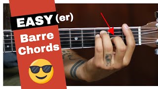 3 Secrets to EASY Barre Chords [upl. by Ahsait]