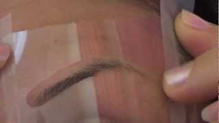 EYEBROWS SOPRACCIGLIA PERFETTE 1  Tutorial STENCIL  Video HD  SUB ITA [upl. by Ellirpa527]