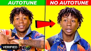 GENIUS INTERVIEWS vs REAL SONGS 2020 AUTOTUNE vs NO AUTOTUNE [upl. by Ntsud277]