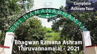 Sri Ramana Maharshi Ashram Tiruvannamalai  Full Tour and Story Bhagwan Ramana Tiruvannamalai [upl. by Florry]