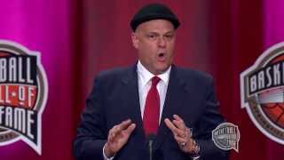 Oscar Schmidts Basketball Hall of Fame Enshrinement Speech [upl. by Larimore]