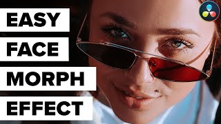 Easy Face Morph Effect  DaVinci Resolve [upl. by Ycrem16]