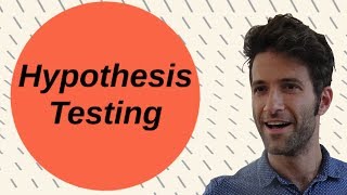 Hypothesis testing ALL YOU NEED TO KNOW [upl. by Towney]