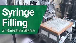 Syringe Filling at Berkshire Sterile Manufacturing [upl. by Zel]