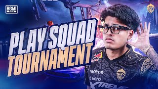 PLAY SQUAD TOURNAMENT  JONATHAN IS BACK  BGMI [upl. by Melar]