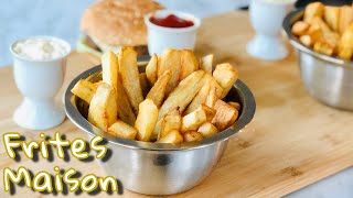 FRITES MAISON ULTRA CROUSTILLANTES🍟 Comment faire des frites parfaites Deli Cuisine [upl. by Doretta]