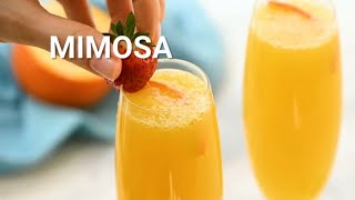 How to Make a Mimosa [upl. by Ardnuasal]