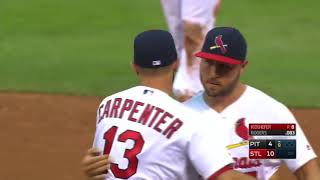 St Louis Cardinal fans giving standing ovations [upl. by Woodsum]