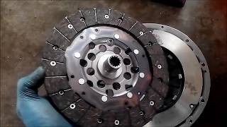 OPEL CORSA C 13CDTI CLUTCH REPLACEMENT AND HIDRAULIC RELEASE BEARING [upl. by Byron100]