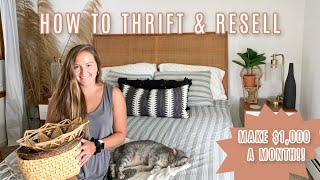 How to Start A Thrifting amp Resale Business l HOW TO BECOME A RESELLER l Tips to Sell Home Goods [upl. by Hoyt]