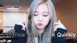 Get Pale White Skin Quickly subliminal [upl. by Ppik]