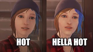 Life is Strange Remastered BATHROOM SCENE COMPARISON [upl. by Florio]