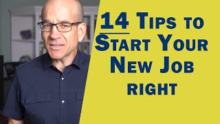 14 TIPS to Start Your New Job  First Day at Work  How to make a great first impression [upl. by Tibbs37]