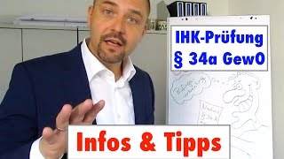 IHKSachkundeprüfung § 34a GewO  Infos amp Tipps [upl. by Enomal]