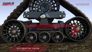 Case IH Steiger® Tractors Exclusive Quadtrac® System [upl. by Nimzzaj]