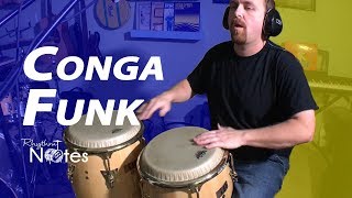 4 Funk and RampB Conga Patterns [upl. by Booze]