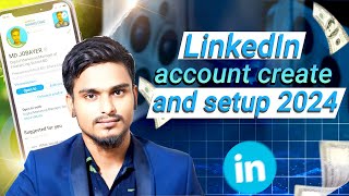 Part02  LinkedIn Account Setup Professionally for Freelancer  LinkedIn Account Create Bangla [upl. by Cowley]