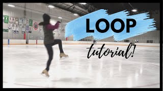 How to do the LOOP JUMP Figure Skating Lesson [upl. by Pomeroy482]