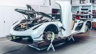 How to build a 300mph Koenigsegg Jesko  Top Gear [upl. by Shanahan631]