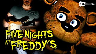 Five Nights at Freddys 1 Song  Electric Guitar Cover by Kfir Ochaion [upl. by Hallam]