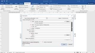 Cómo poner Citas Bibliográficas y Bibliografía en Word [upl. by Elay759]