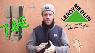 🛠TUTO🛠 INSTALLER UN RÉCUPÉRATEUR DEAU 💧 EDA 310 LITRES 💧 [upl. by Bollinger]