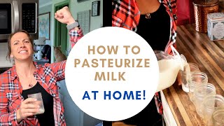 How to Pasteurize Raw Milk [upl. by Favien]