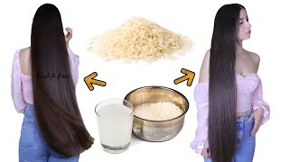 APLICATE AGUA DE ARROZ EN EL CABELLO POR 5 DÍAS RESULTADOS INCREÍBLES😱 [upl. by Fauman]