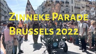 Brussels Zinneke Parade 2022 [upl. by Haim]