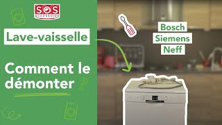 🔧 Comment démonter un lavevaisselle BoschSiemensNeff [upl. by Egedan730]