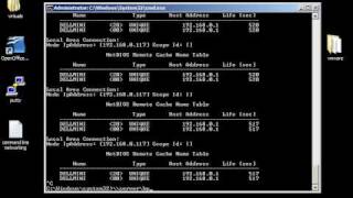 Windows command line networking nbtstat [upl. by Frankie311]