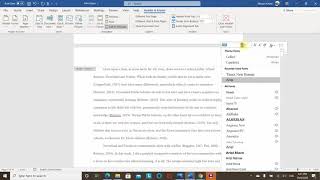 APA 7 in Microsoft Word Page Numbers [upl. by Johen]