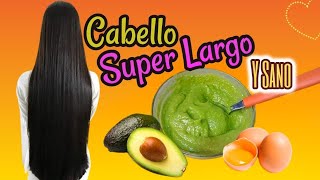 Tratamiento de Huevo y Aguacate para el CABELLO CRECIMIENTO EXTREMO [upl. by Hgierb]