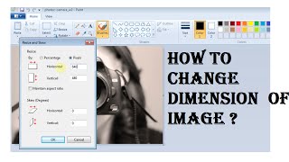 How to change dimension of image [upl. by Gregoor]